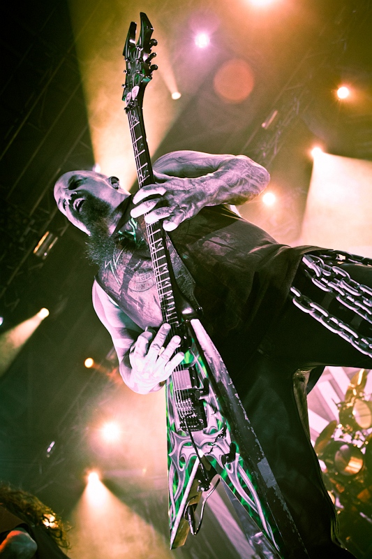 Slayer - koncert: Slayer, Ostrawa 'Zimni stadion Sareza' 6.06.2012