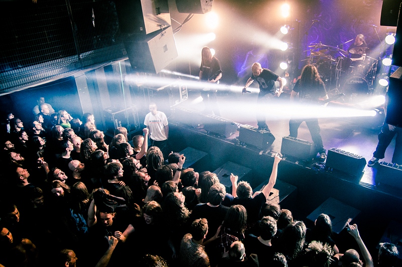 Meshuggah - koncert: Meshuggah, Kraków 'Kwadrat' 25.04.2013