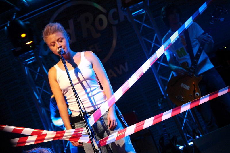 Maria Peszek - koncert: Maria Peszek ('Pepsi Rocks!'), Warszawa 'Hard Rock Cafe' 22.06.2010