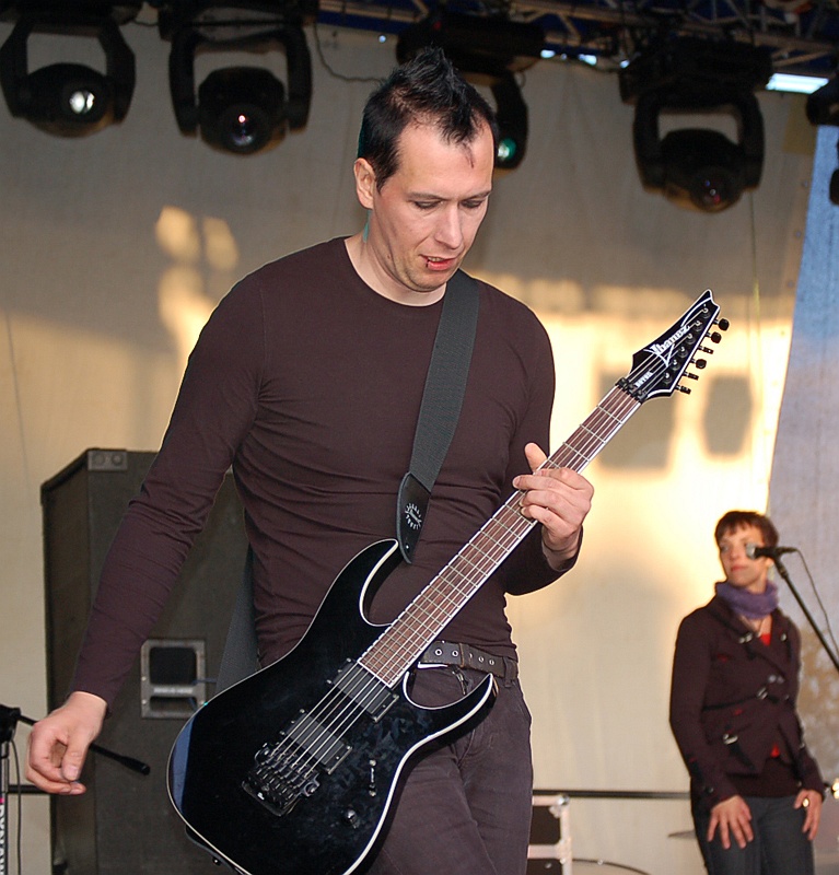 Dreadful Shadows - koncert: Crematory, Fading Colours, Dreadful Shadows (Castle Party 2009), Bolków 25.07.2009