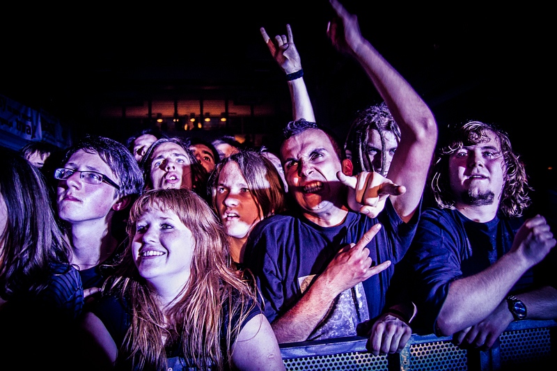 Meshuggah - koncert: Meshuggah, Kraków 'Kwadrat' 25.04.2013