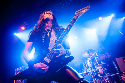 Gus G., Warszawa 6.10.2015, fot. Dariusz "Lazarroni" Łasak