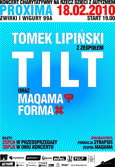 Plakat - Tilt, Maqama, Forma