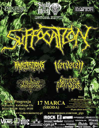 Plakat - Suffocation, Annotations Of An Autopsy