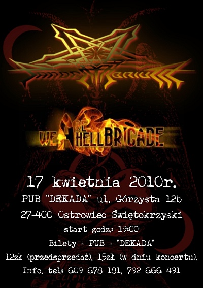 Plakat - Pandemonium, We Are Hellbrigade