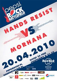 Plakat - Hands Resist, Morhana