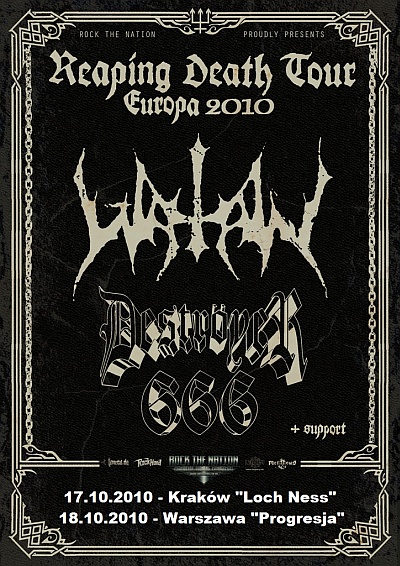 Plakat - Watain, Destroyer 666