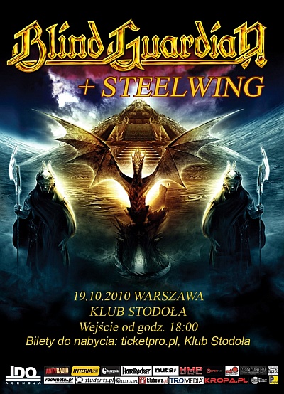 Plakat - Blind Guardian, Enforcer, Steelwing