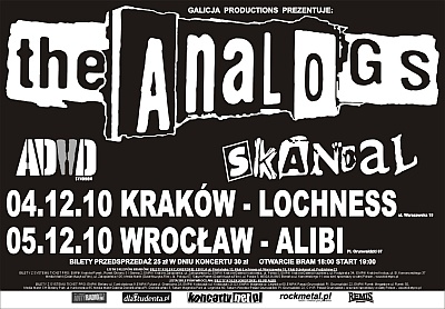 Plakat - Analogs, Skandal, ADHD Syndrom