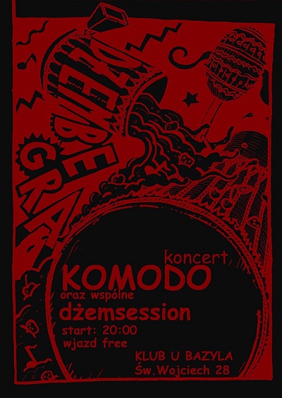 Plakat - Komodo