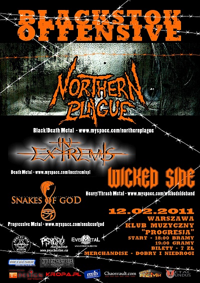 Plakat - Northern Plague, In Extremis, Wicked Side