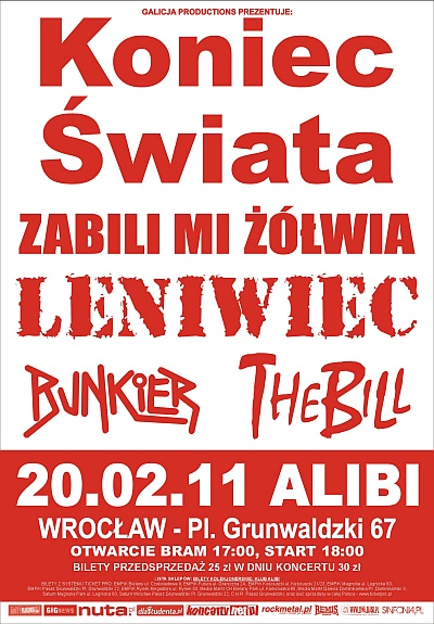 Plakat - Koniec Świata, Zabili mi żółwia