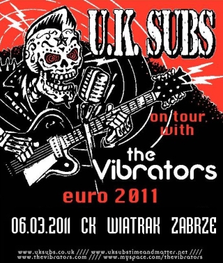 Plakat - UK Subs, The Vibrators