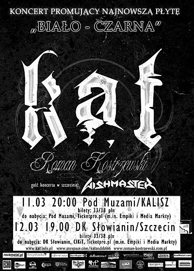 Plakat - Kat & Roman Kostrzewski