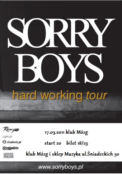 Plakat - Sorry Boys