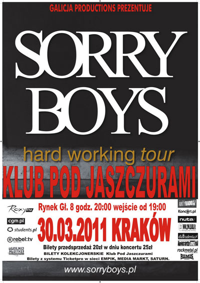 Plakat - Sorry Boys