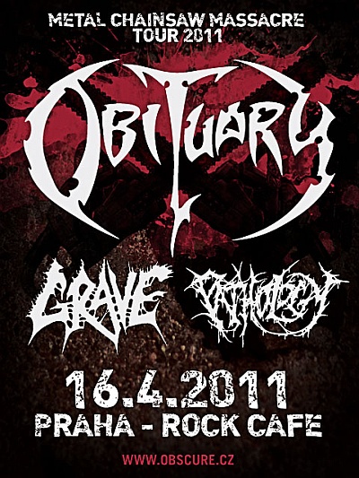 Plakat - Obituary, Grave, Pathology (USA)