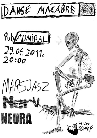 Plakat - Marsjasz, NerV, Neura