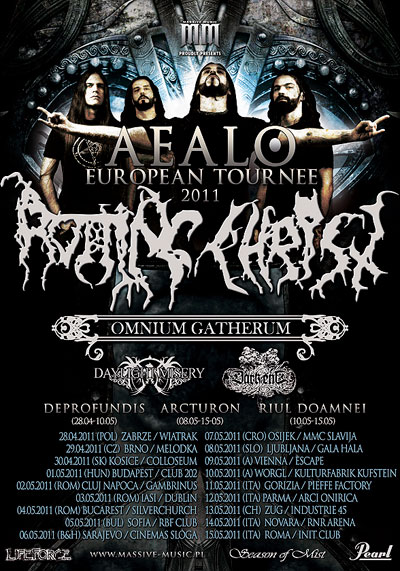 Plakat - Rotting Christ, Omnium Gatherum