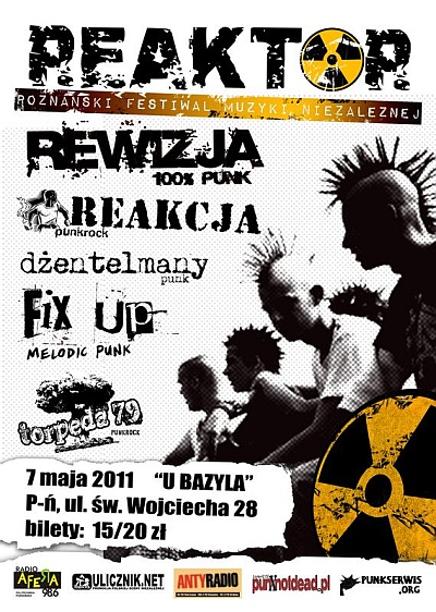 Plakat - Rewizja, Reakcja, Dżentelmany, Fix Up