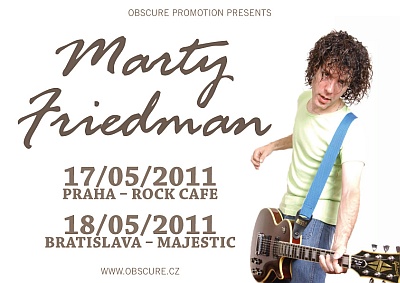 Plakat - Marty Friedman