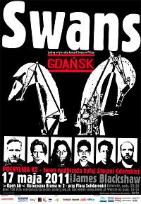 Plakat - Swans, James Blackshaw