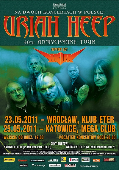 Plakat - Uriah Heep, Kruk