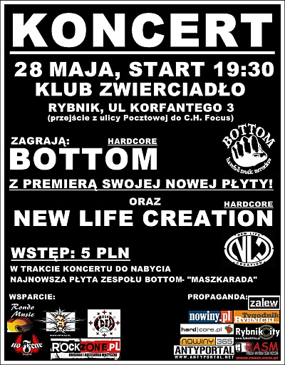 Plakat - Bottom, New Life Creation