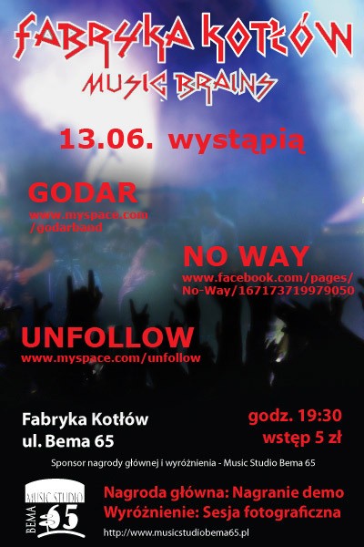 Plakat - Godar, No Way, Unfollow