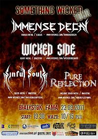 Plakat - Immense Decay, Wicked Side, Sinful Souls