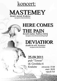 Plakat - Mastemey, Here Comes The Pain, Deviathor