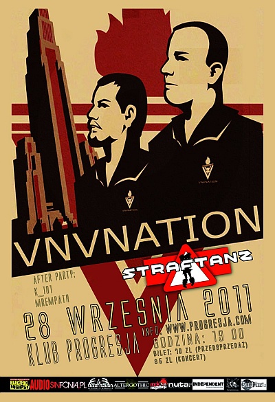 Plakat - VNV Nation, Straftanz