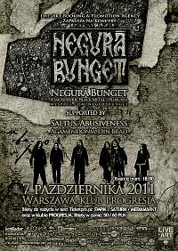 Plakat - Negura Bunget, Saltus, Abusiveness