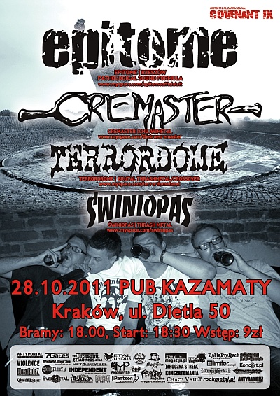 Plakat - Epitome, Cremaster, Terrordome