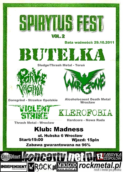 Plakat - Butelka, War Zone, Violent Strike