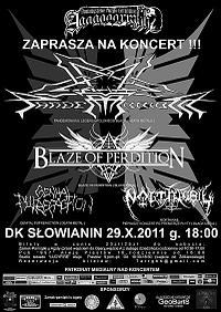 Plakat - Pandemonium, Blaze of Perdition