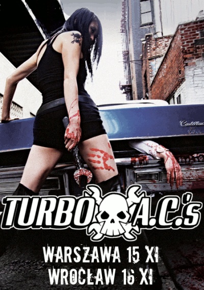 Plakat - The Turbo AC's, The Cuffs, Poison Heart