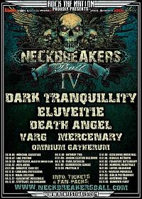 Plakat - Dark Tranquillity, Eluveitie, Mercenary