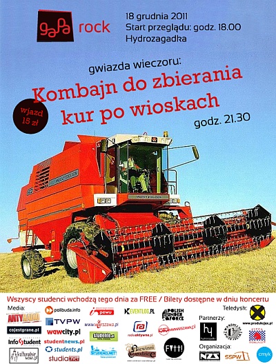 Plakat - Kombajn Do Zbierania Kur Po Wioskach