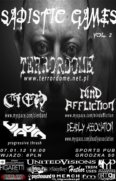 Plakat - Terrordome, Mind Affliction, Cień