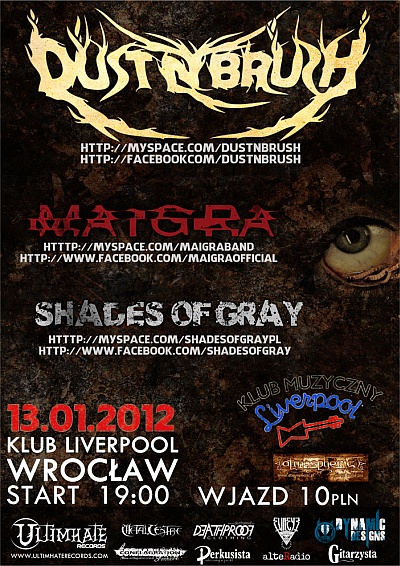 Plakat - Dust n Brush, Maigra, Shades of Grey