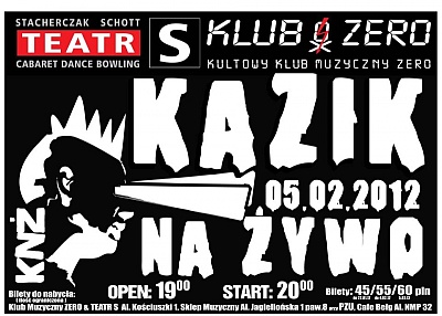 Plakat - Kazik Na Żywo