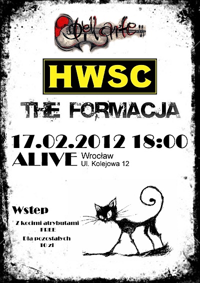 Plakat - Dell Arte, HWSC, The Stylacja