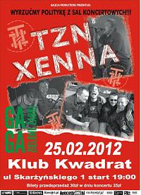 Plakat - TZN Xenna, GaGa/Zielone Żabki