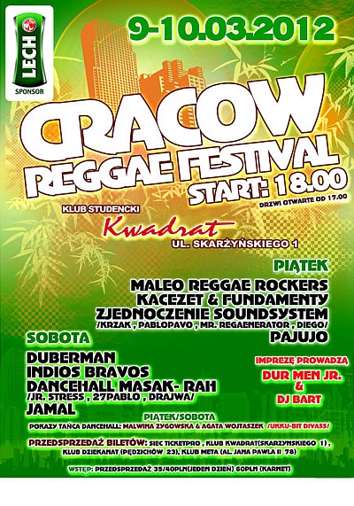 Plakat - Maleo Reggae Rockers, Kacezet & Fundamenty