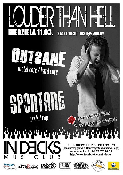 Plakat - Outsane, Spontane