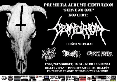 Plakat - Centurion, Cryptic Rites, Supreme Lord