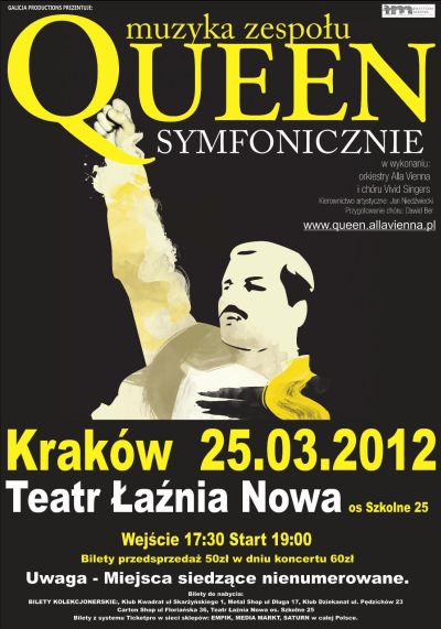 Plakat - Queen Symfonicznie