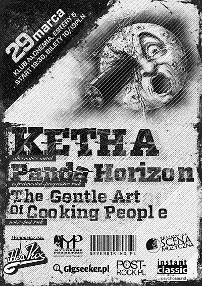 Plakat - Ketha, Panda Horizon, The Gentle Art of Cooking People