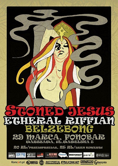 Plakat - Stoned Jesus, Ethereal Riffian